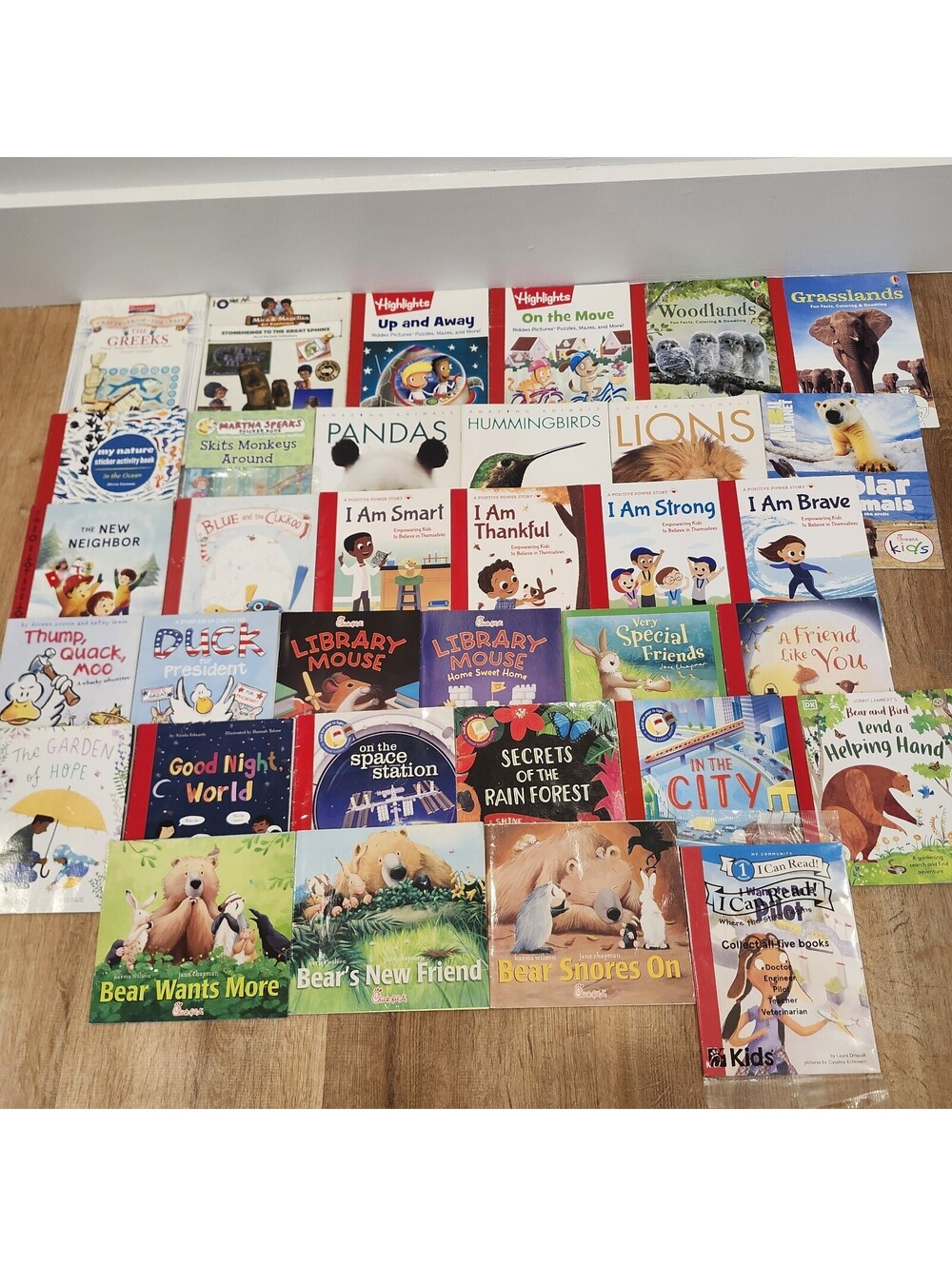 34 Chick-fil-A Picture Book Lot Shine-A-Light Positive Power Story Activity Bear
